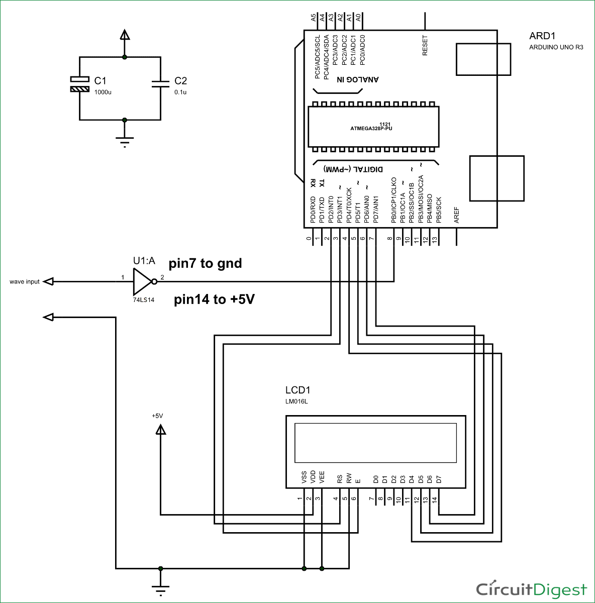 Frequency Counter Schematic Diagram Circuit Diagram