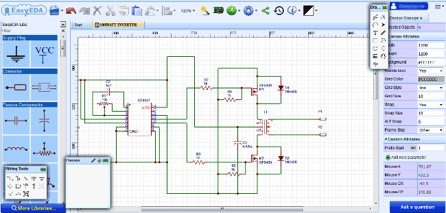 Easyeda Free Online Circuit Design Software - Circuit Diagram