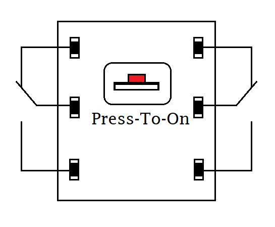 Push On Off Switch Circuit Diagram