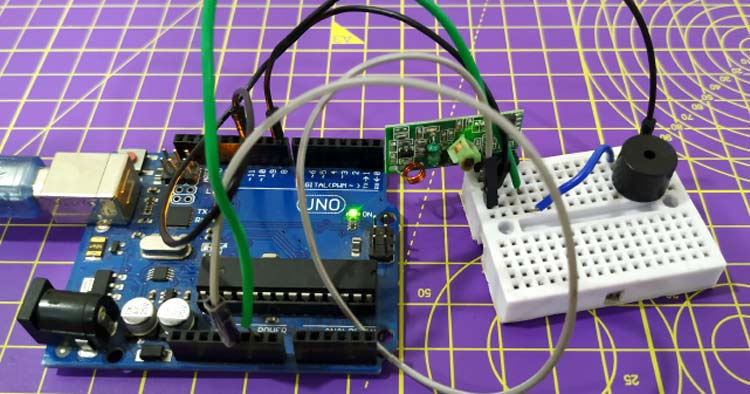 Touchless Doorbell Circuit Diagram