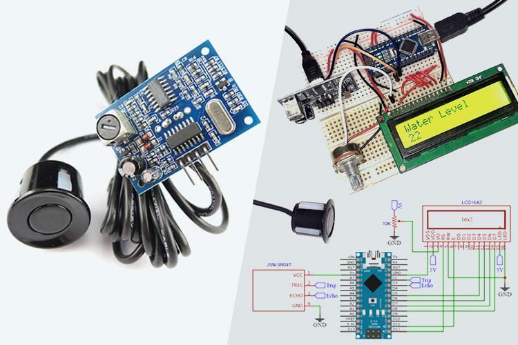 Ultrasonic Level Sensor Circuit Diagram - Circuit Diagram