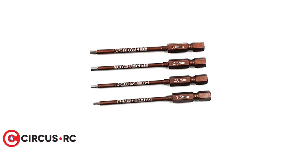 Yeah Racing spring steel power tool tip set - Circus RC News