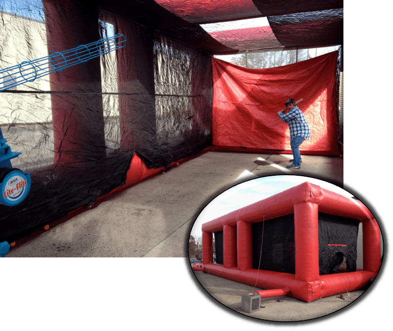 We service parties in the nj, ny, pa & ct areas, offering not only the bounce round bounce houses but the best selection of inflatables for rent; Batting Cage Nj Sports Game Rentals Amusements For Rent Circus Time