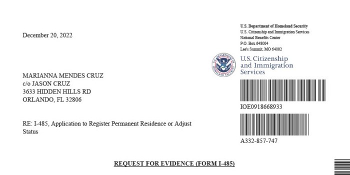 How to write a letter to uscis