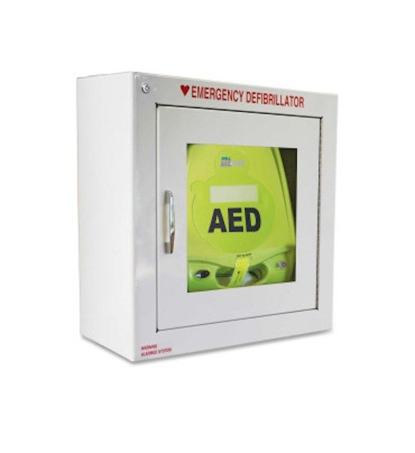 Certain items may be unavailable to order to a british columbia ship to address at this time. Modern Metal AED Storage Cabinet - Clarey's Safety Equipment