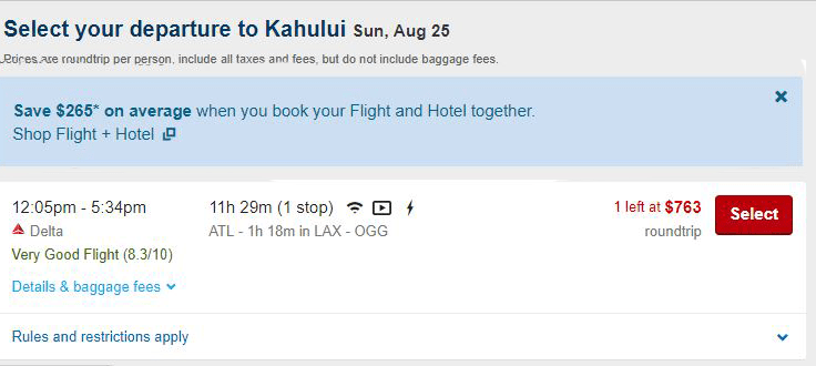 hotwire flights one way