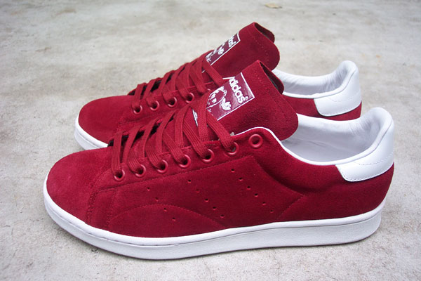 stan smith red suede