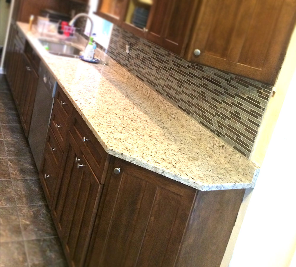 Pricing · brochures · services · financing · test soak . Maple Cabinets Stained Walnut Project Gallery | Classic