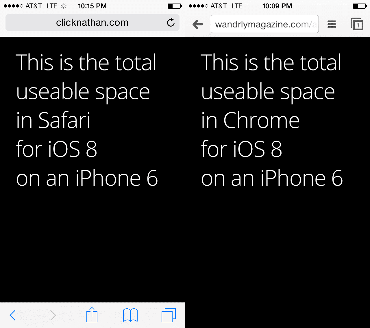The main point of this mockup is to show off websites in safari for ios 11. Photoshop Templates For Iphone 6 Safari Chrome Clicknathan Handmade Websites