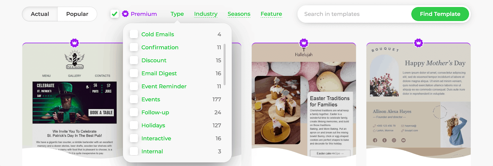 Choose your template or hire a designer. 7 Best Free Email Template Builders For Gmail Clickydrip