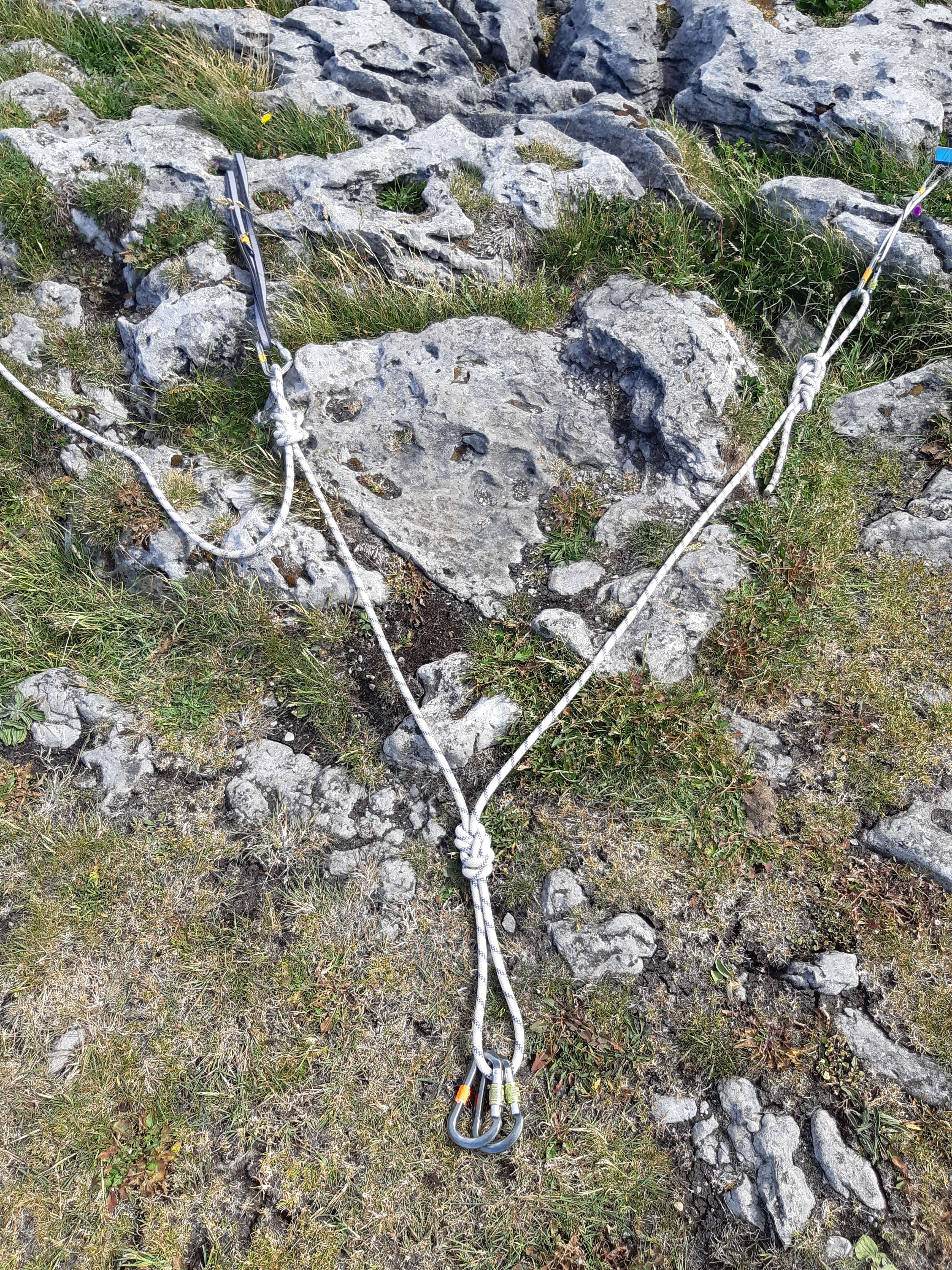 Bottom rope setup variation