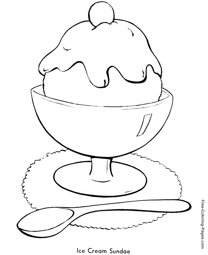 One great way to finish off a party or bbq is to set up an ice cream sundae bar where guests can put togethe. Free Ice Cream Sundae Coloring Page Download Free Ice Cream Sundae Coloring Page Png Images Free Cliparts On Clipart Library