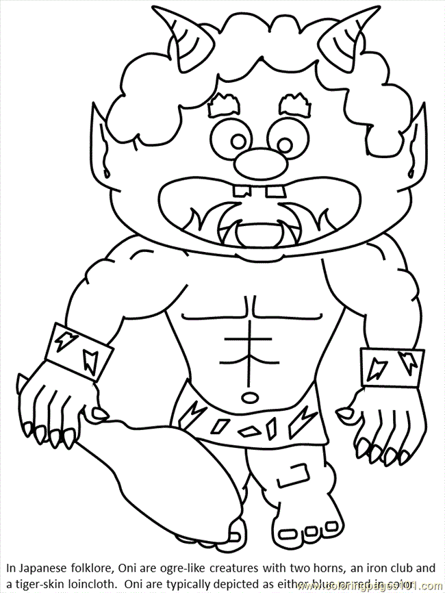 There are tons of great resources for free printable color pages online. Setsubun Coloring Pages Clip Art Library