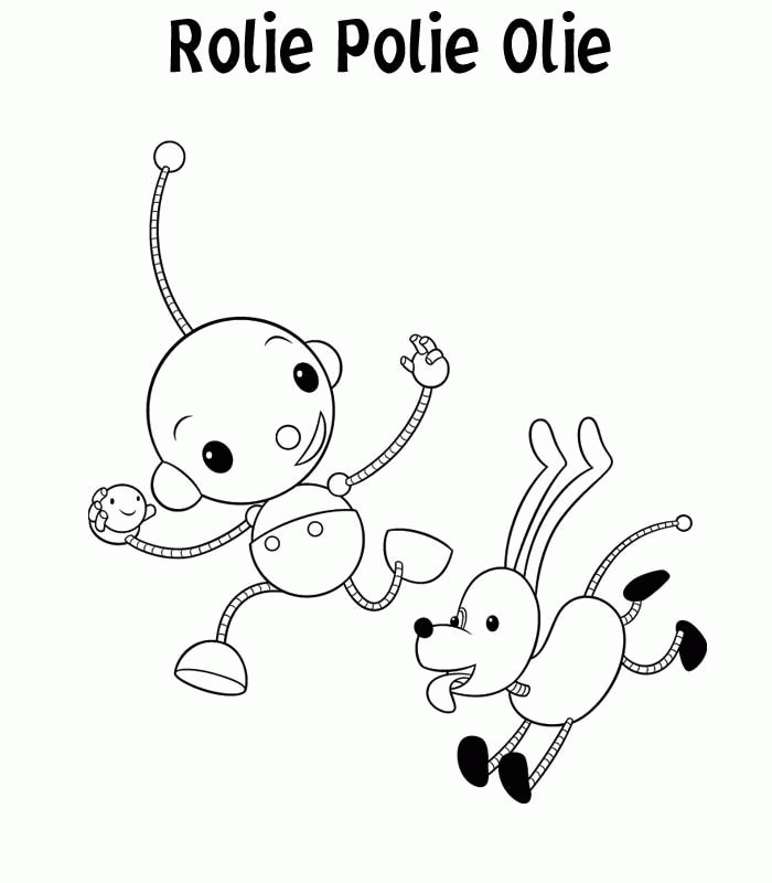 I have a technical problem with a pbs kids web site. Rolie Polie Olie Coloring Pages Clip Art Library