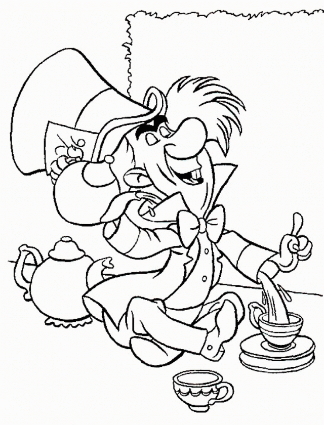 Whether you're gearing up for the opening of tim burton's alice in wonderland, or you just need a mad hatter fix any ole day of the week, instructables has the guide for you.check out these great costumes, props and pro. Free Alice In Wonderland Coloring Book Pages Download Free Alice In Wonderland Coloring Book Pages Png Images Free Cliparts On Clipart Library