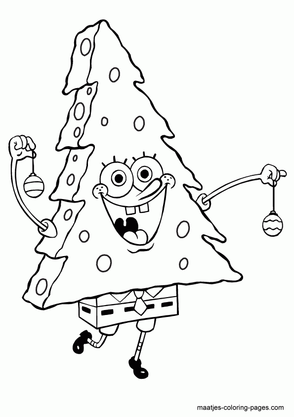 Keep your kids busy doing something fun and creative by printing out free coloring pages. Spongebob Coloring Pages Christmas Clip Art Library