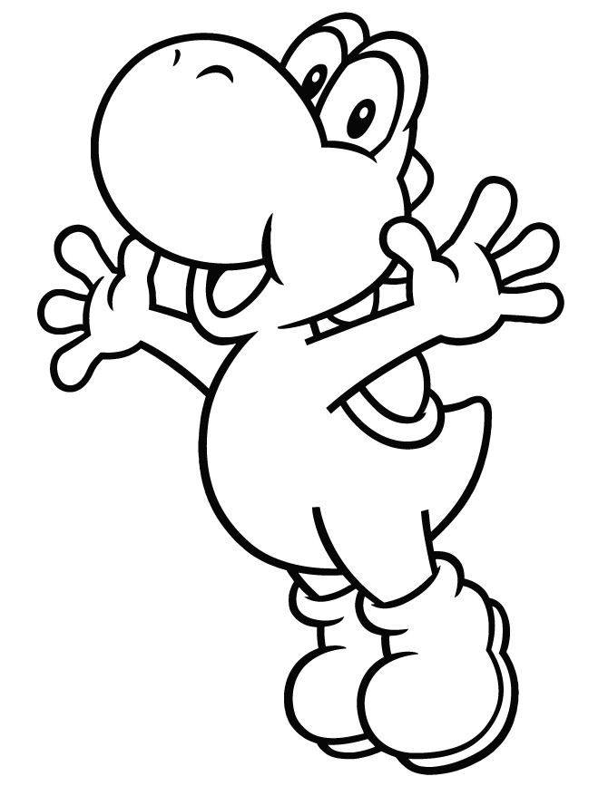 free coloring pages of yoshi download free coloring pages of yoshi png images free cliparts on clipart library