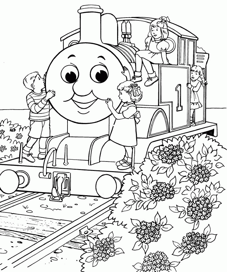 These spring coloring pages are sure to get the kids in the mood for warmer weather. Free Printable Thomas The Train Coloring Pages Download Free Printable Thomas The Train Coloring Pages Png Images Free Cliparts On Clipart Library