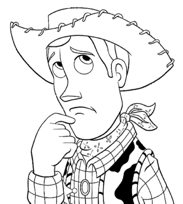 Picture of woody from toy story coloring pages are a fun way for kids of all ages to develop creativity, focus, motor skills and color recognition. Toy Story Woody Color Page Clip Art Library