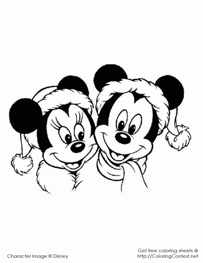 Did you just download a pdf file containing lots of pages with blank or filler content. Free Mickey Mouse Christmas Coloring Page Download Free Mickey Mouse Christmas Coloring Page Png Images Free Cliparts On Clipart Library
