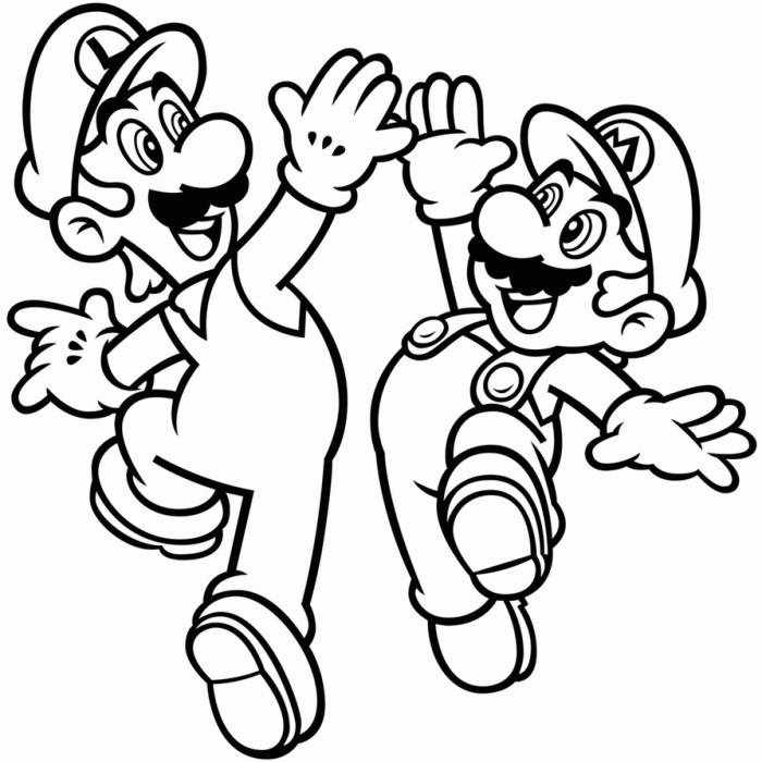 Keep your kids busy doing something fun and creative by printing out free coloring pages. Mario Enemies Coloring Pages Clip Art Library