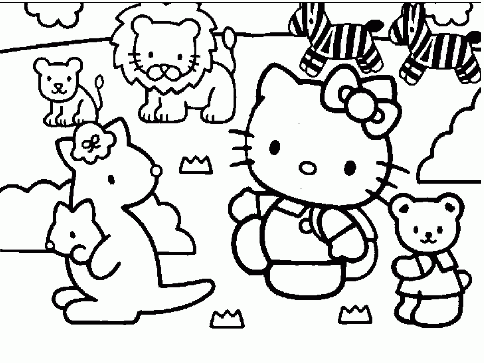 Everyone’s favorite cat will help people take care of their own virtual pet. Free Hello Kitty Christmas Coloring Page Download Free Hello Kitty Christmas Coloring Page Png Images Free Cliparts On Clipart Library