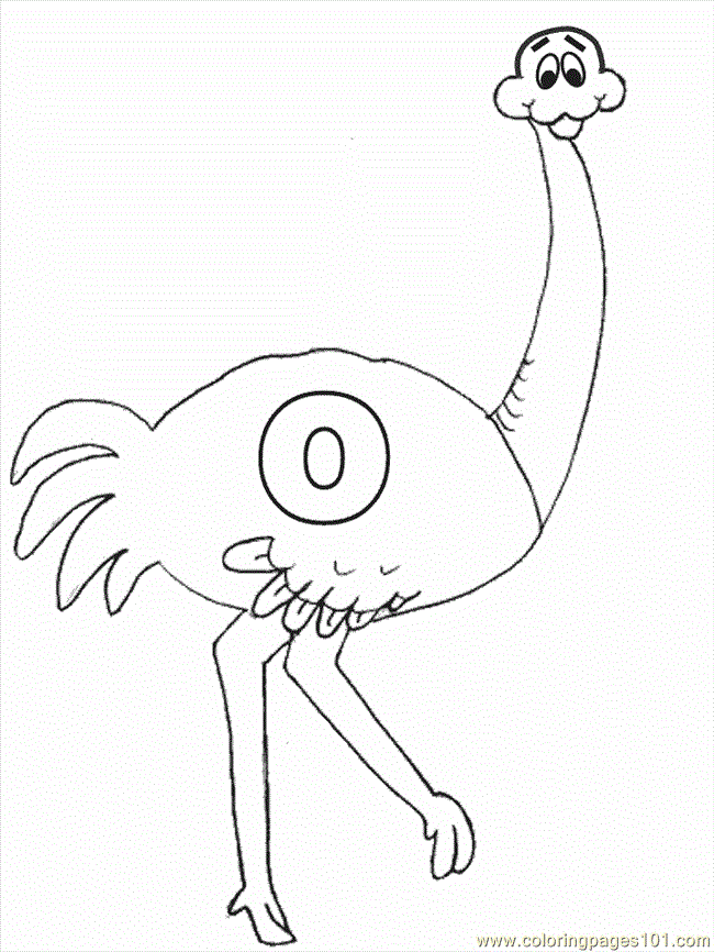 Each printable highlights a word that starts. Free Ostrich Coloring Page Download Free Ostrich Coloring Page Png Images Free Cliparts On Clipart Library
