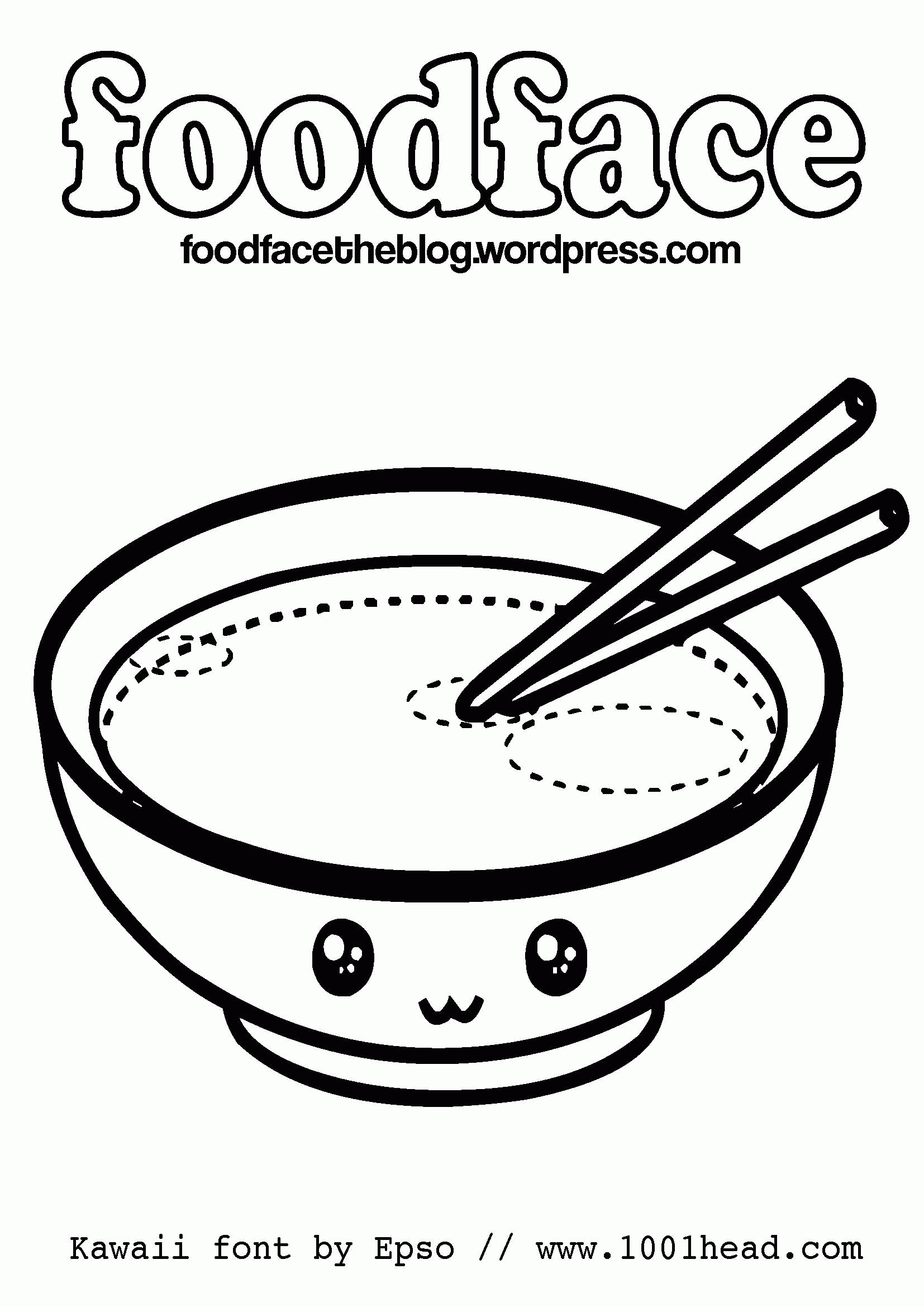 cute food kawaii coloring pages printable clip art library