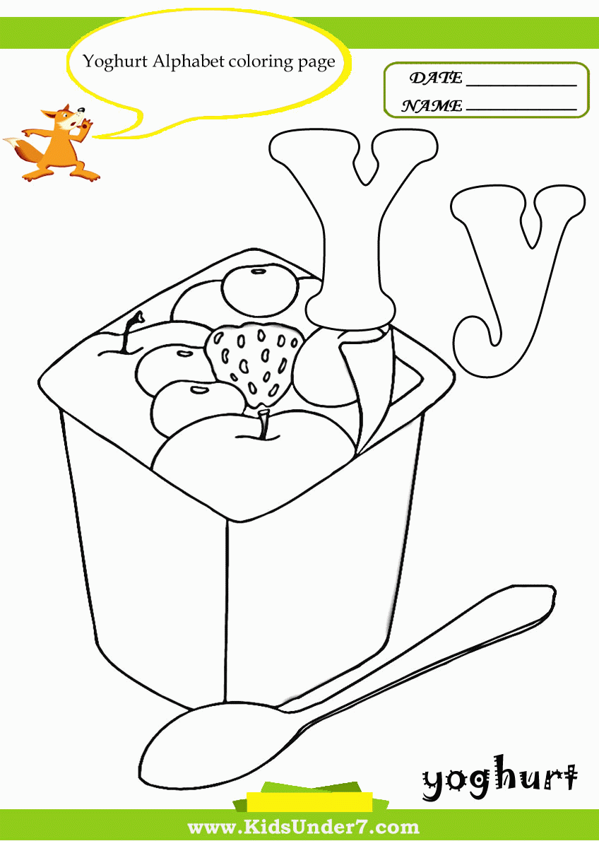 letter y coloring worksheets clip art library