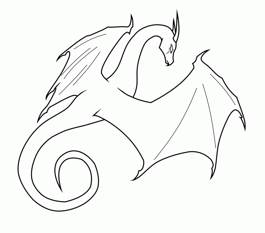 How to draw an easy dragon head, step by step, drawing guide, by dawn. Free Dragon Outline Drawing Download Free Dragon Outline Drawing Png Images Free Cliparts On Clipart Library