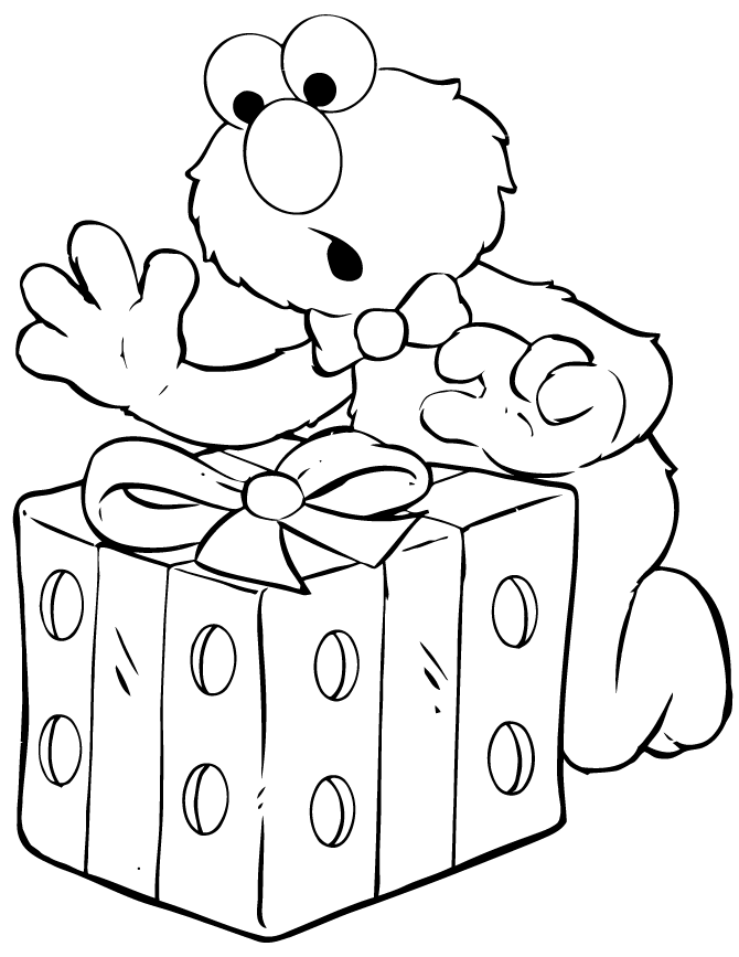 Sesame street coloring pages with zoe, grover, elmo, and many more! Elmo Happy Birthday Coloring Sheets Clip Art Library