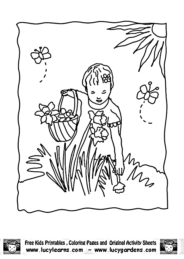 There are three main categories of colors: Free Flower Garden Coloring Pages Download Free Flower Garden Coloring Pages Png Images Free Cliparts On Clipart Library