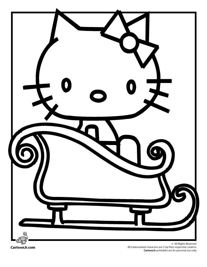 A tiny pixelated cat to help you take care of your virtual pet if you buy som. Cute Hello Kitty Coloring Pages Clip Art Library