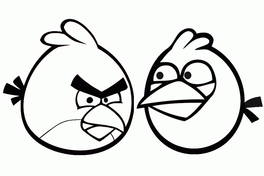 Discover thanksgiving coloring pages that include fun images of turkeys, pilgrims, and food that your kids will love to color. Cute Angry Birds Colouring Pages Clip Art Library