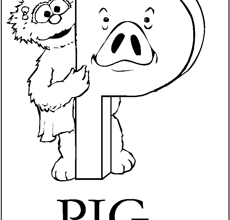 Discover free fun coloring pages inspired by sesame street. Free Sesame Street Alphabet Coloring Pages Download Free Sesame Street Alphabet Coloring Pages Png Images Free Cliparts On Clipart Library