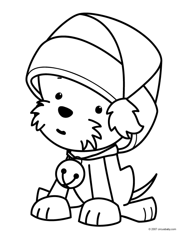 Thousands of free, printable christmas coloring pages for kids of santa. Cute Christmas Colouring Pages Clip Art Library