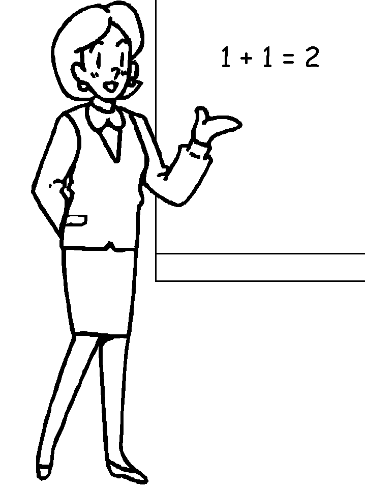 Spain, chile, japan, russia, kenya, australia, and more! Colouring Picture Of Teacher Clip Art Library