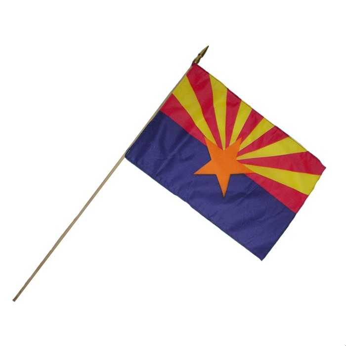 This fabric is even more durable, but is heavier and requires more wind to fly. Free Arizona Flag Png Download Free Arizona Flag Png Png Images Free Cliparts On Clipart Library