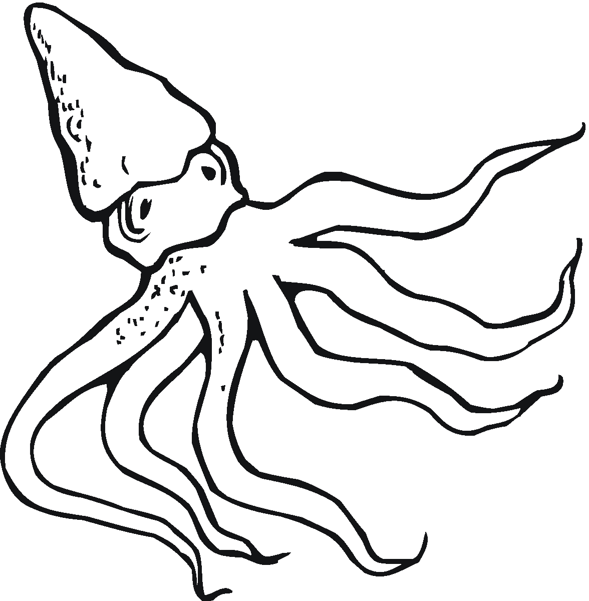 Drawing an octopus is a fun exercise since this cartoon character is usually quite easy to complete and fun to color. Free Cartoon Octopus Pictures For Kids Download Free Cartoon Octopus Pictures For Kids Png Images Free Cliparts On Clipart Library