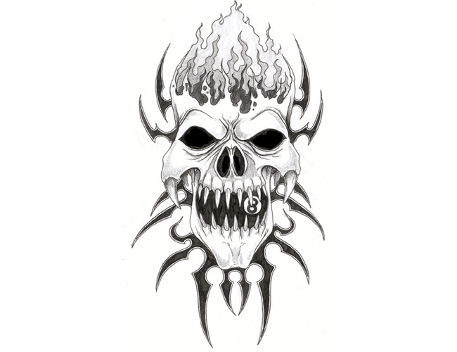 Free Evil Skull Pictures, Download Free Evil Skull Pictures Png Images, Free Cliparts On Clipart Library 500_x_650_png