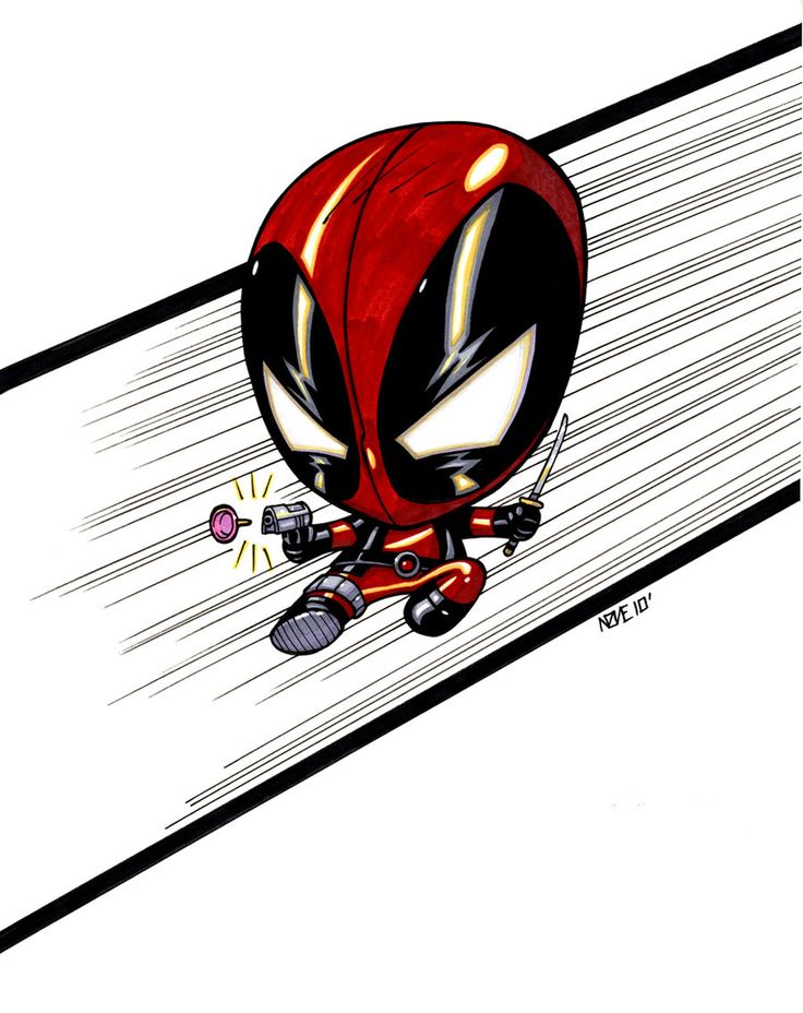 Marvel Baby Deadpool Clip Art Library