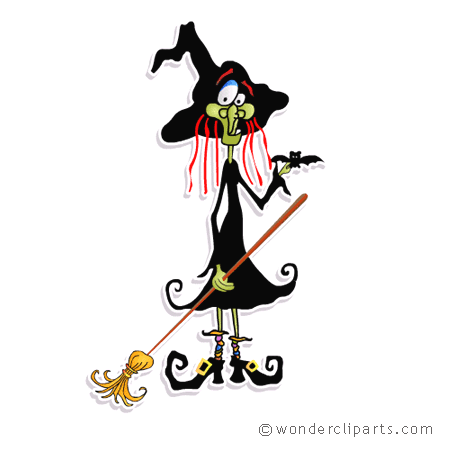 Traditional festive element for your design. Halloween Clip Art Library