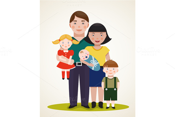 Free three generation family clipart for personal and commercial use. Family Clipart 3 Kids Clip Art Library