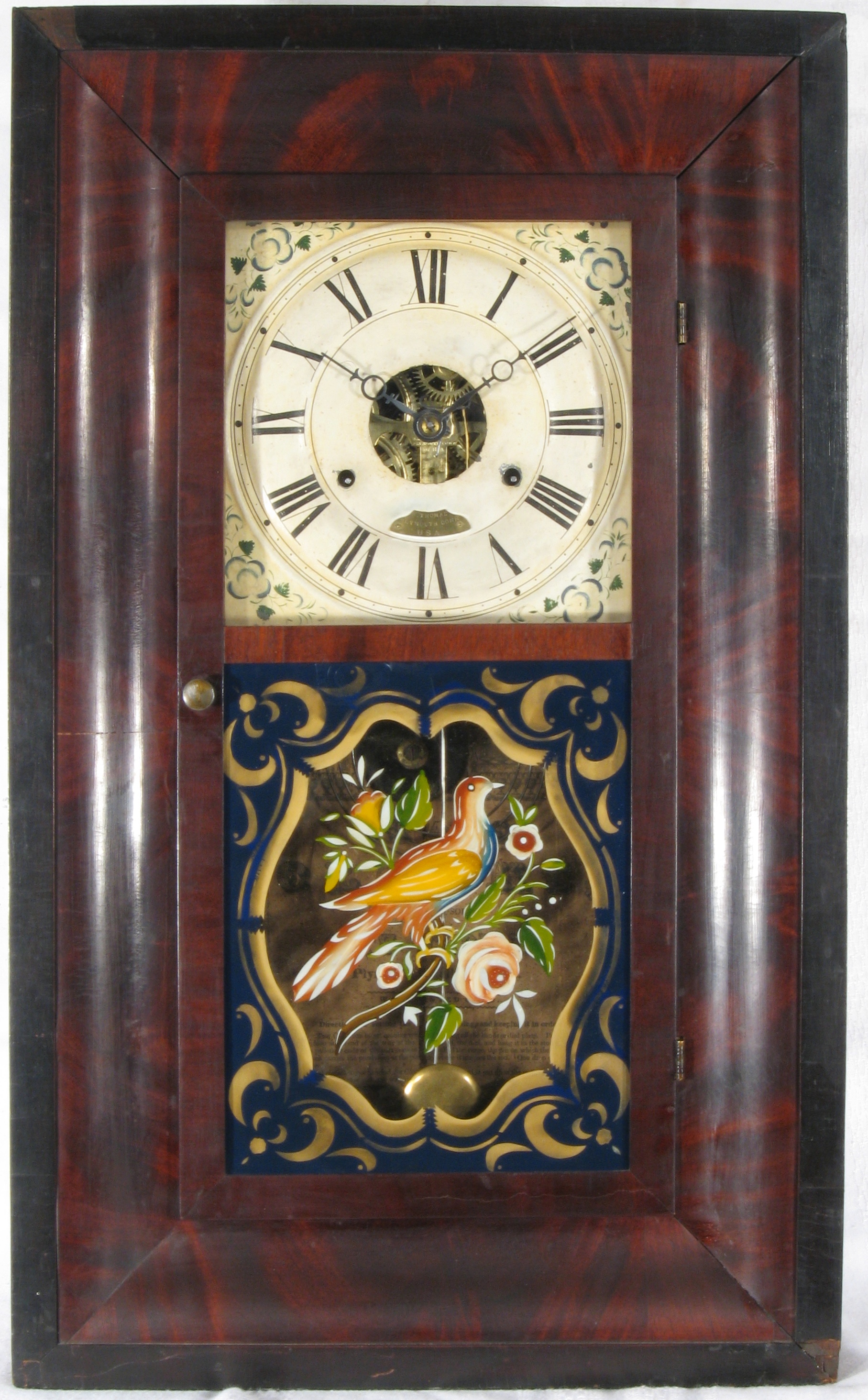 A New Glass Tablet for My Early Seth Thomas Ogee Clock