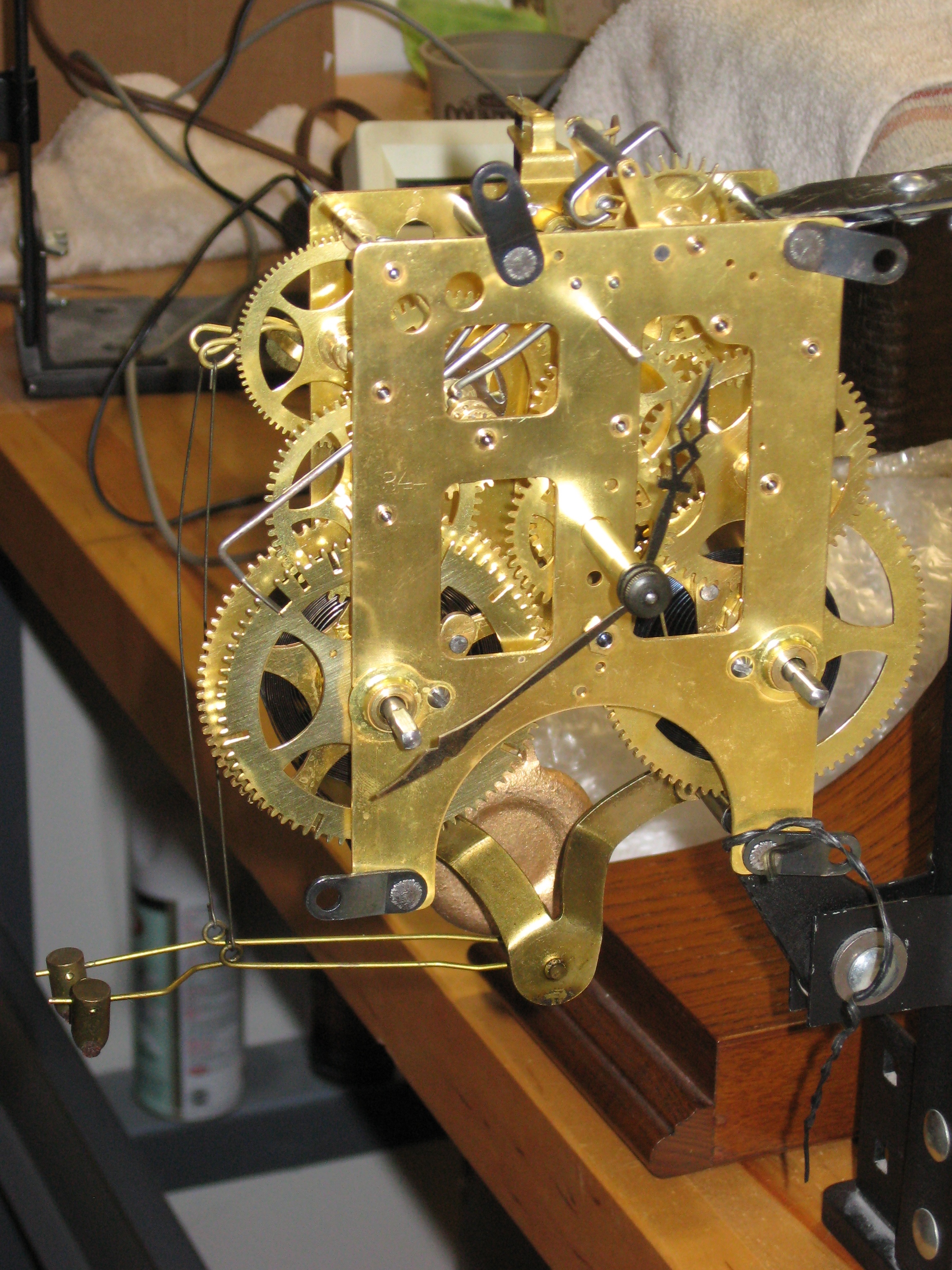 Gilbert Tambour Mantel Clock, 1928