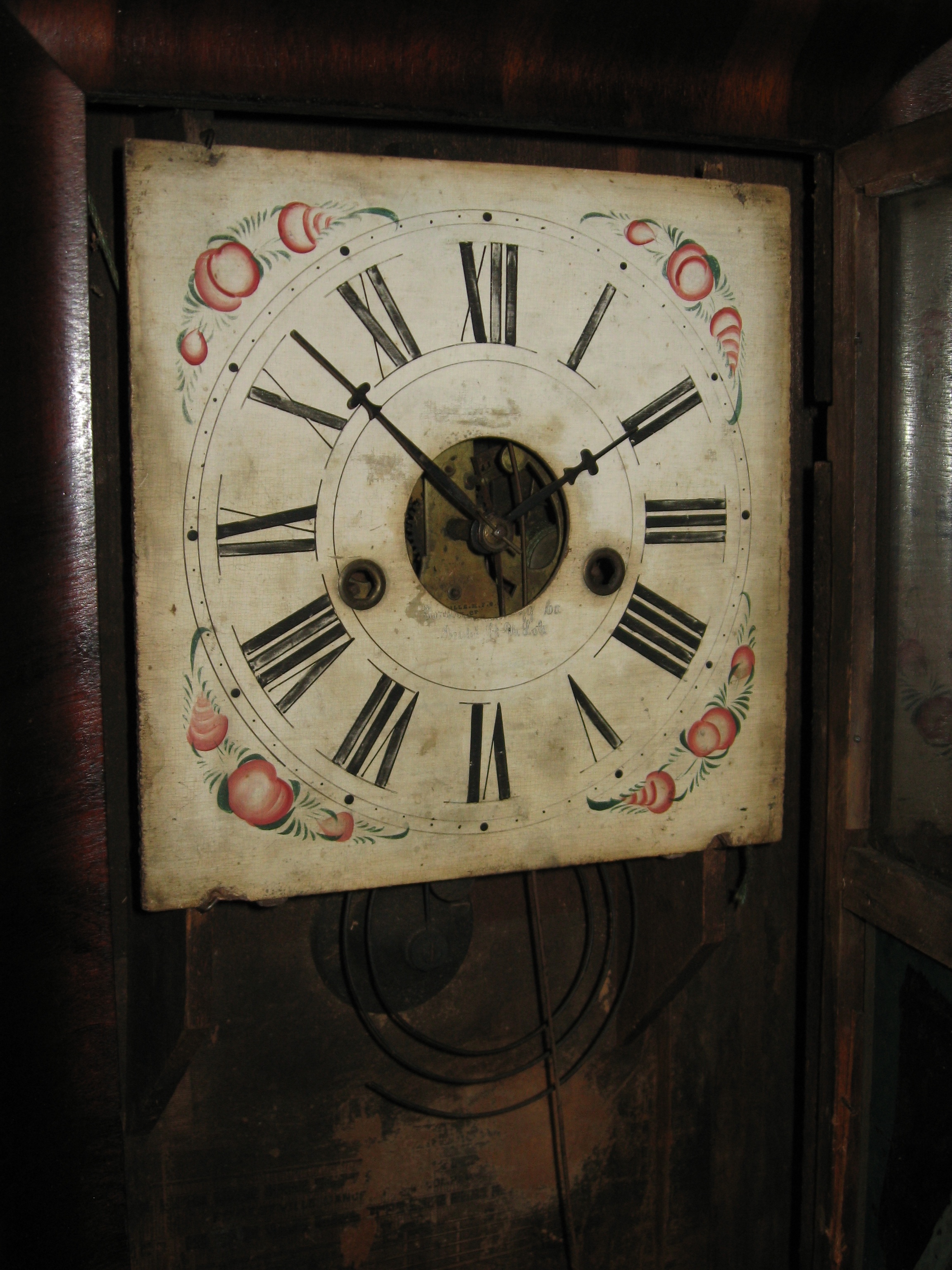 Forestville (J. C. Brown) 8 Day Ogee Shelf Clock, 1846 1847