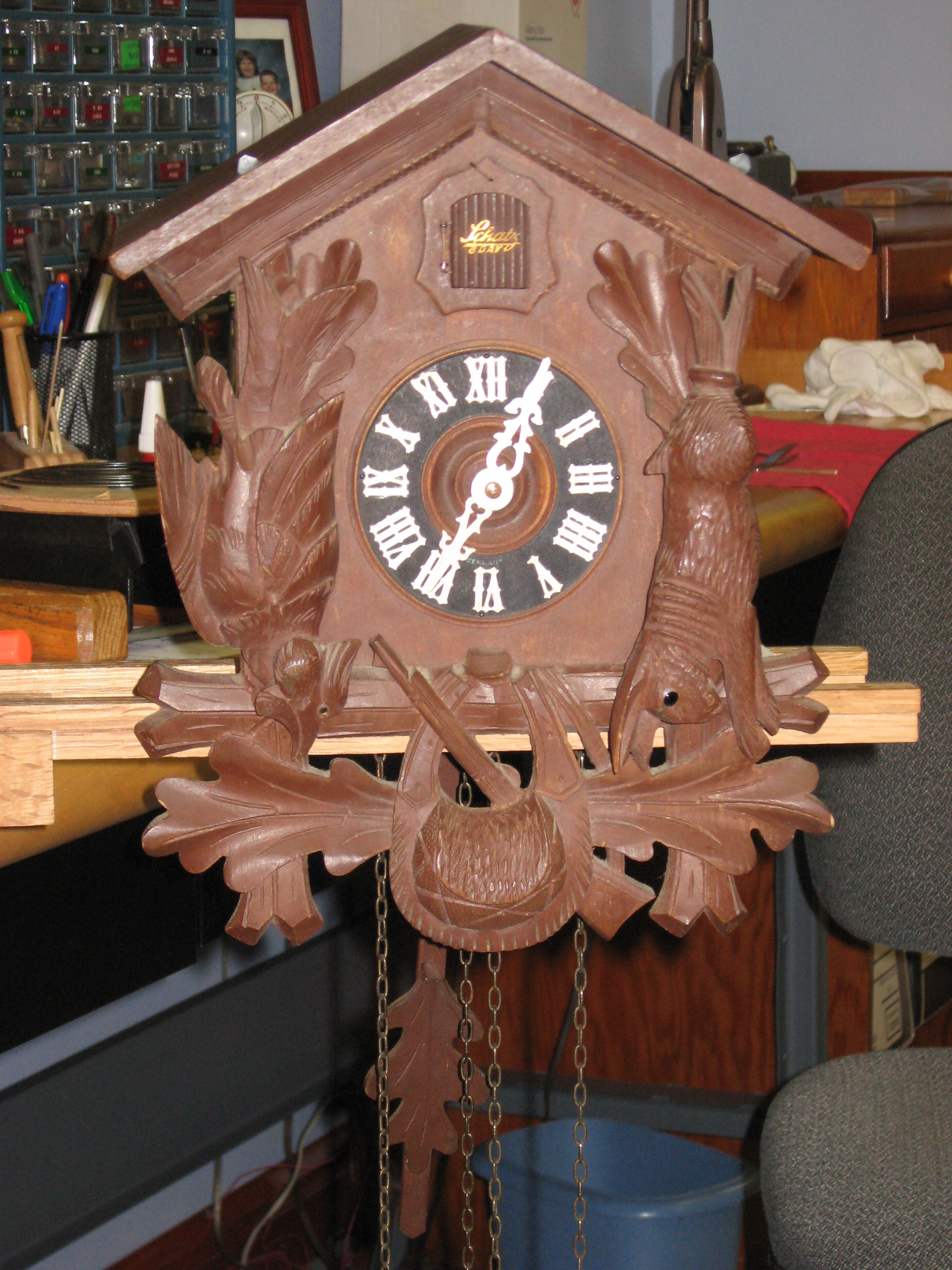 Schatz Cuckoo Clock From Parts ClockInfo