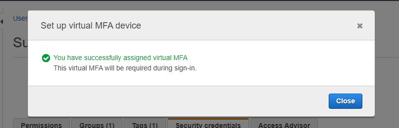 How to Enable Multi-Factor Authentication (MFA) on AWS 6