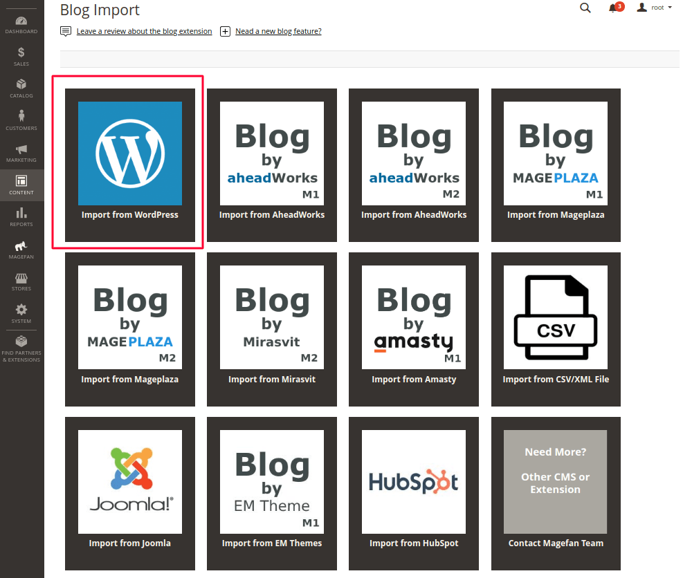 Importing wordpress blogs download article. How To Import Wordpress Post And Categories Into Magento 2 Magefan
