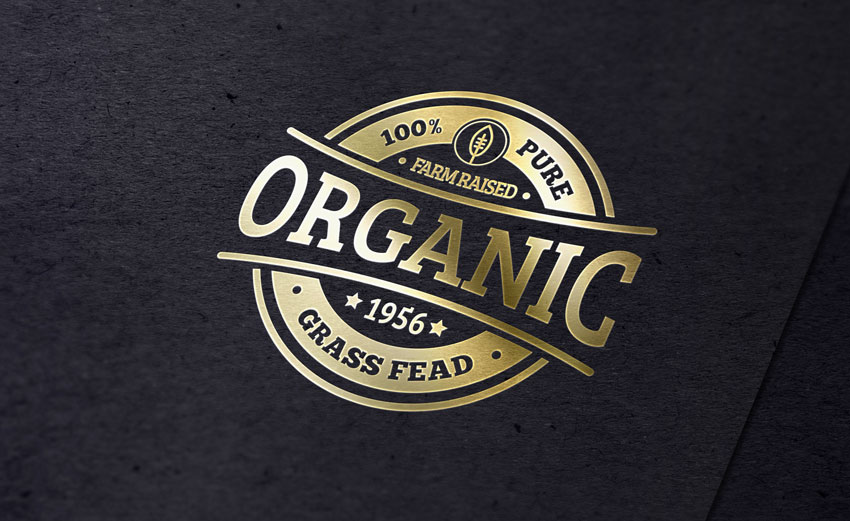 How to Create a Gold Foil Logo Mockup in Adobe